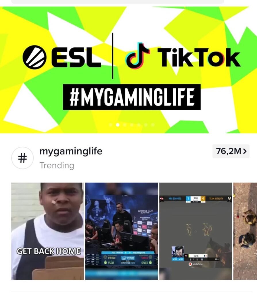 Como o TikTok está impactando a indústria de esportes eletrônicos?