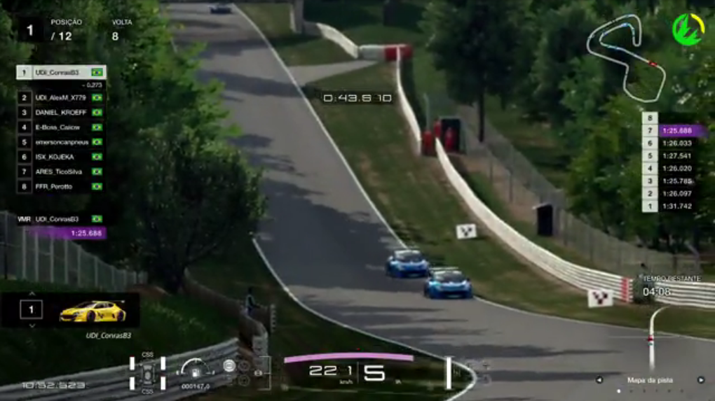 Beyond the Summit Br | UDI domina 1° fase do campeonato Gran Turismo