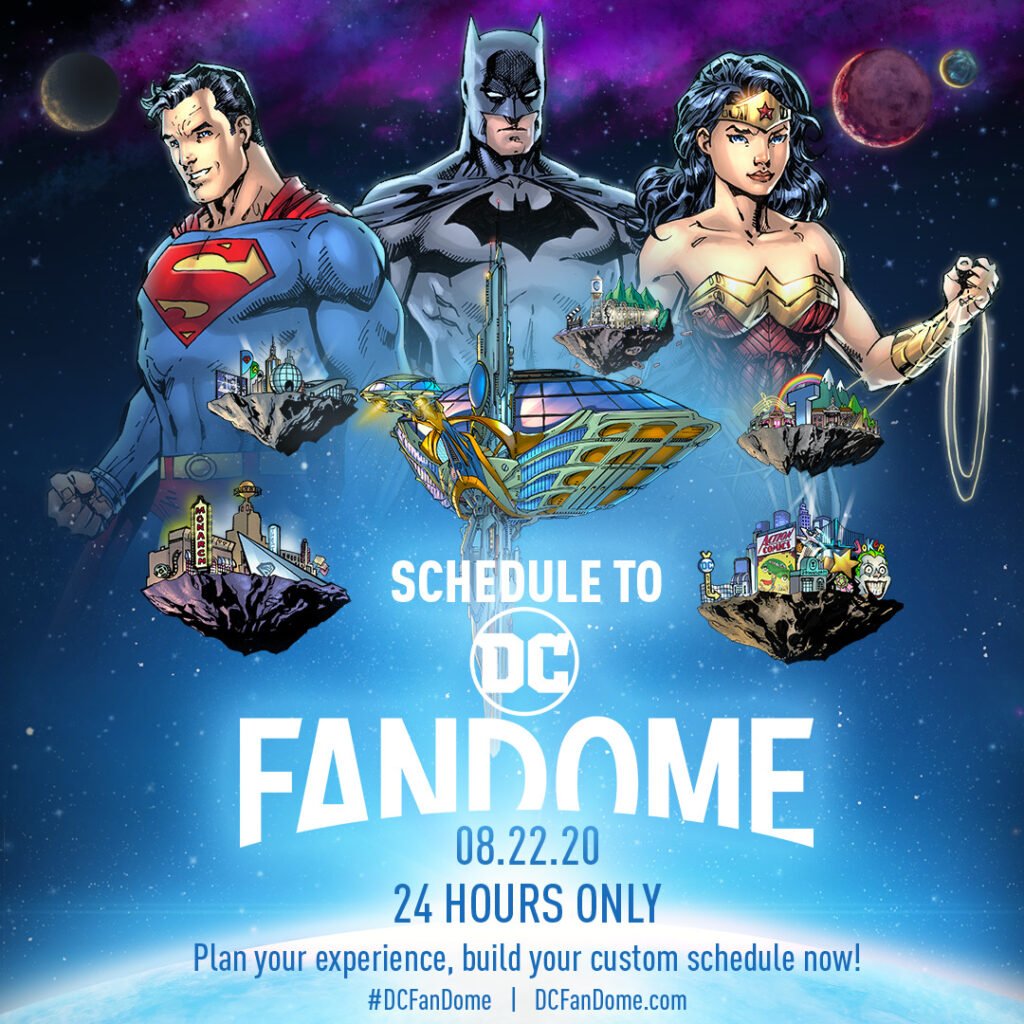 DC FanDome | Confira os principais painéis e a programação do evento