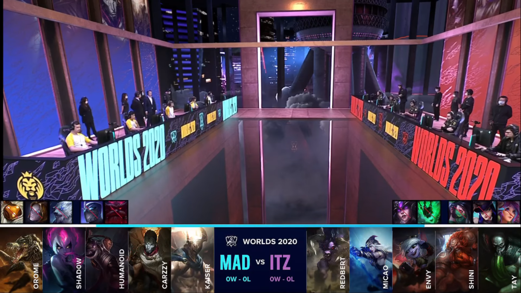 INTZ vs MAD Lions, o primeiro jogo do Mundial 2020