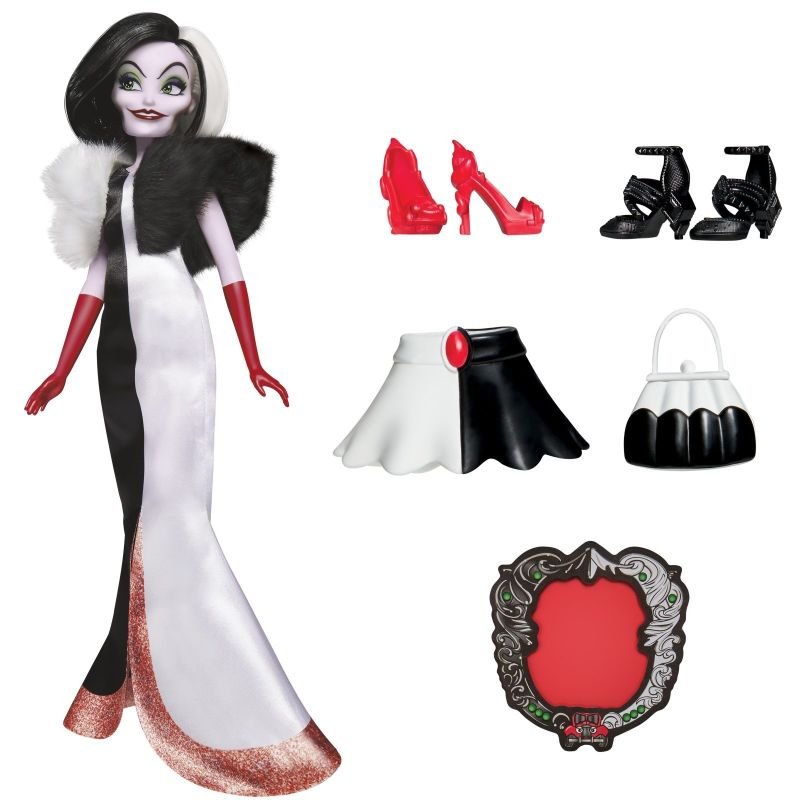 A Hasbro homenageia mais uma vez as vilãs em nova coleção especial das bonecas  Úrsula, Rainha Má, Malévola e Cruella de Vil.