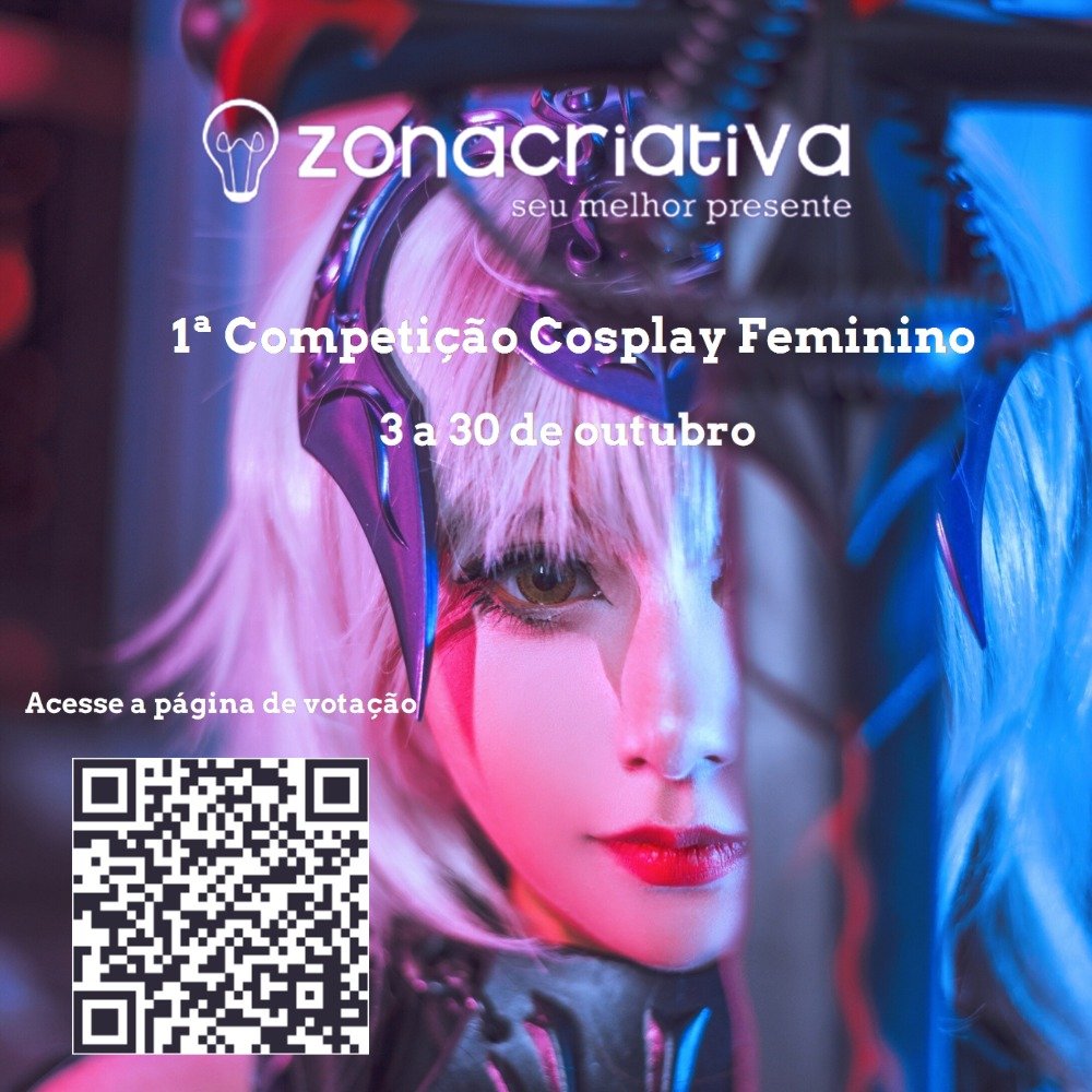 Está aberta a votação para a primeira competição de cosplay feminino realizada pela ZonaCriativa. Confira para saber mais e acessar o link de votação! 