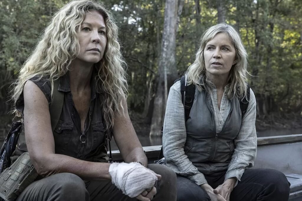 Jenna Eflman e Kim Dickens novamente reunidas como June Dorie e Madison Clark em "Fear The Walking Dead"