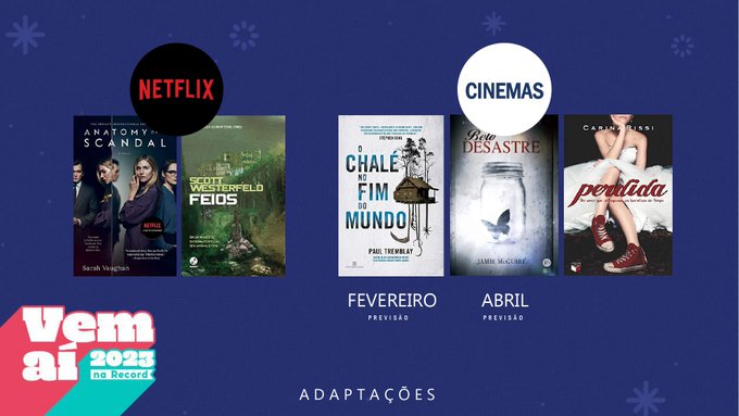 VEM AÍ 2023 | Confira o que rolou no evento da GALERA RECORD que anuncia os principais livros e adaptações a serem lançados no próximo ano!