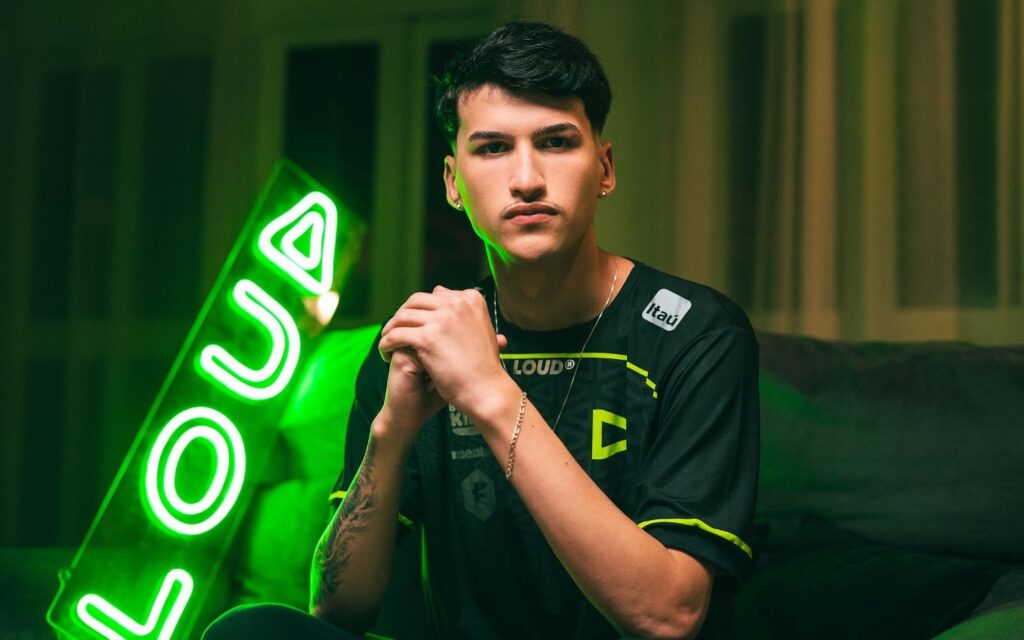 Draxx7 é o novo contratado para a equipe de Free Fire da LOUD