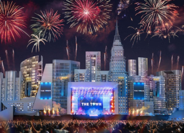 the town 2023 tem a cup noodles, da nissin, como apoiador