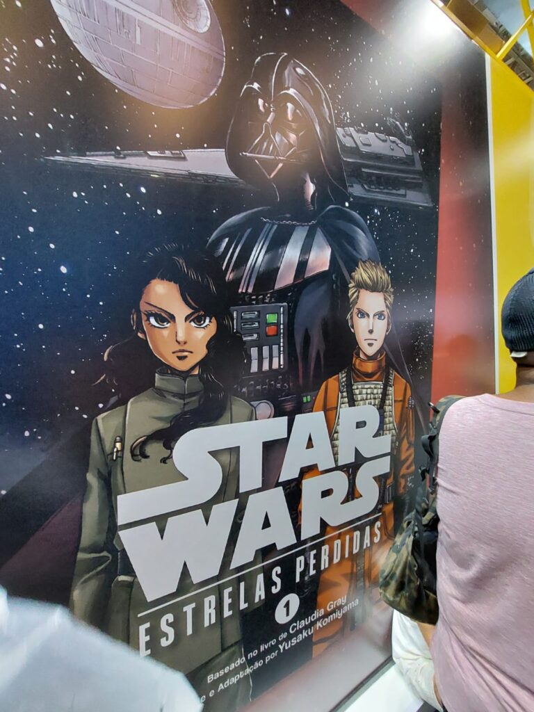 Graphic Novel em Mangá de "Estrelas Perdidas" de Claudia Gray, uma trama do universo Star Wars.