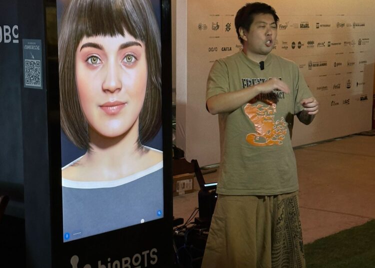 BiobotsTec apresenta avatares interativos na Rio Innovation Week 2024
