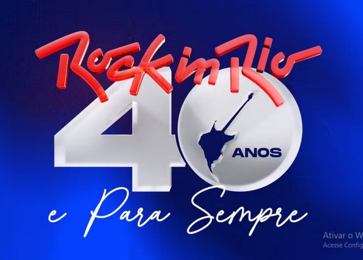 Falta 1 mês para a abertura dos portões da edição de 40 anos do Rock in Rio