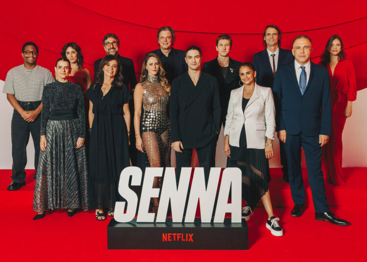SENNA | Netflix promove première com o elenco de peso em São Paulo