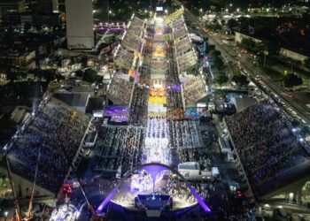 Carnaval | UPM e Mocidade são destaques no 1º ensaio técnico na Sapucaí