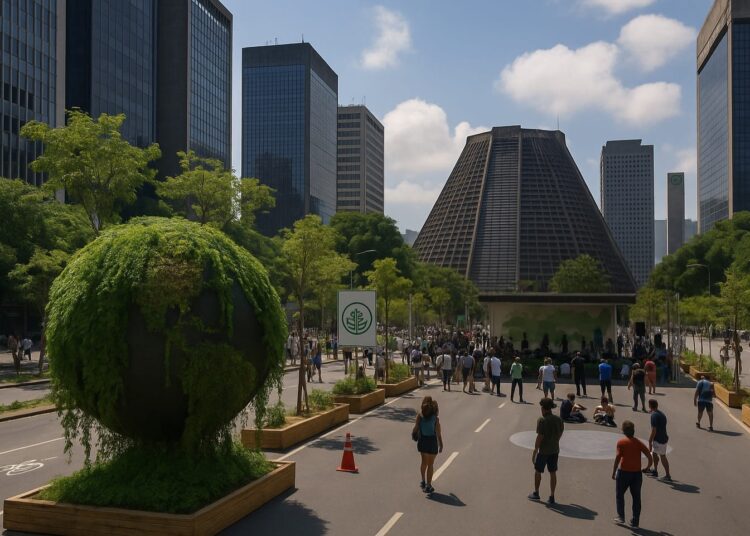 Festival Respira Rio transforma a Avenida Chile em um pulmão urbano por um dia